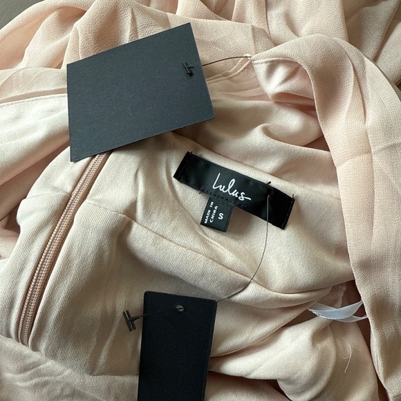 Lulus Heavenly Hues Blush Maxi Dress Pink - Size S - Picture 2 of 2